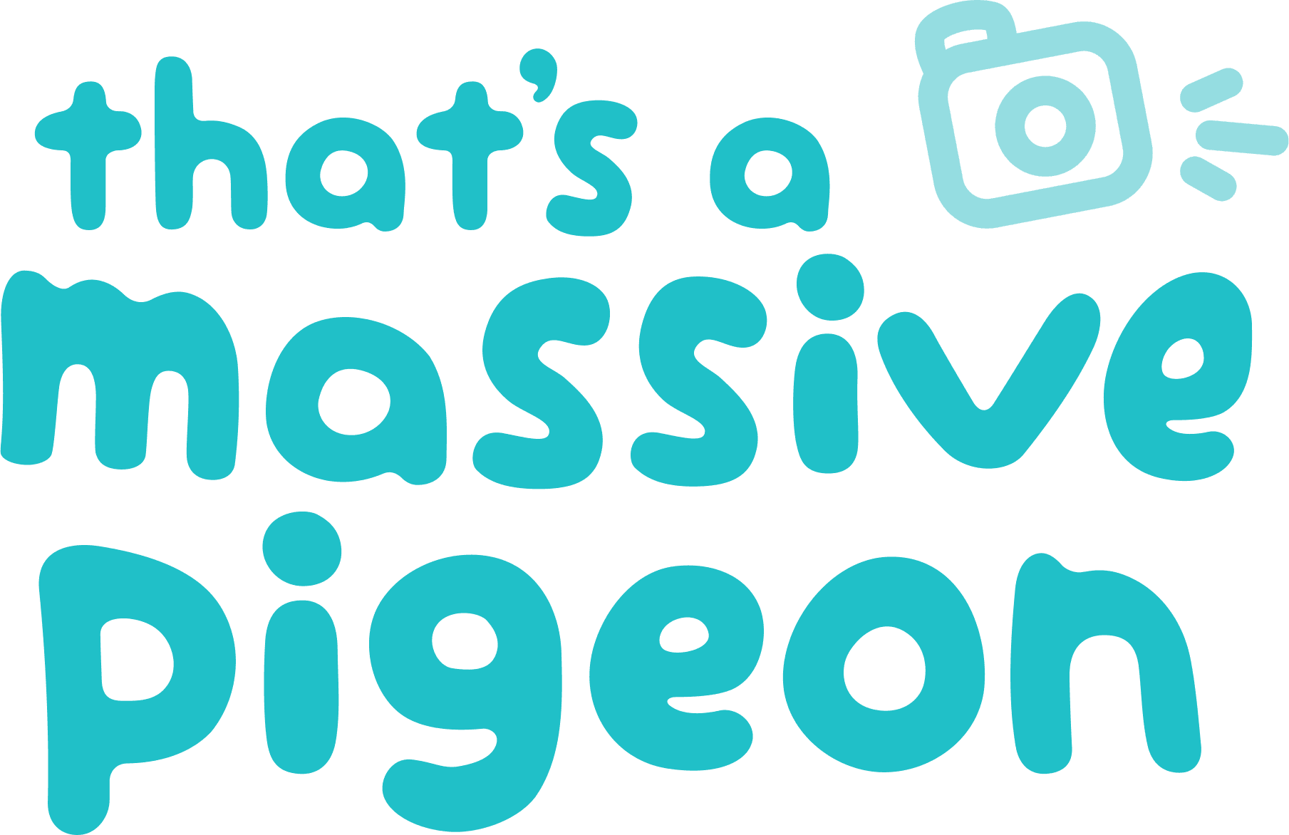 That's a massive pigeon logo